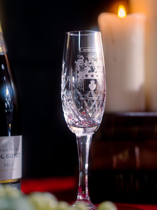 Single Crystal Champagne Flute (Modern Cut) - Image 2