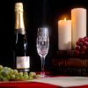 Single Crystal Champagne Flute (Modern Cut)