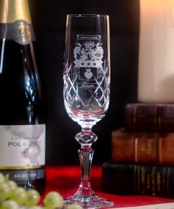 Single Crystal Champagne Flute