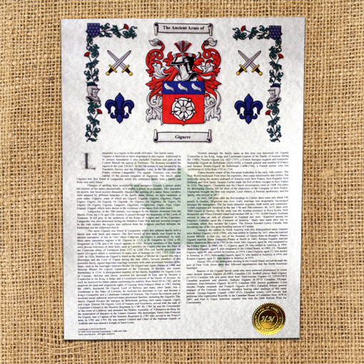 Personalised Surname History Print - Image 11